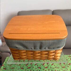Longaberger Card Keeper Basket